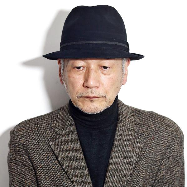ニューレスコー ハット メンズ スエード調 ミラショーン 秋冬 人工皮革 帽子 中折れ帽子 mila schon 牛革 日本製 中折れ帽 ハット帽子 中折れハット メンズ [ fedora hat ] ギフト クリスマス プレゼント ラッピング包装無料 ミラショーン 帽子通販 父の日_14
