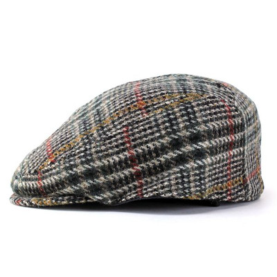 ニューヨークハット ハンチング 帽子 メンズ レディース ツイード WoolRich Plaid 1900 9017 グレー_1