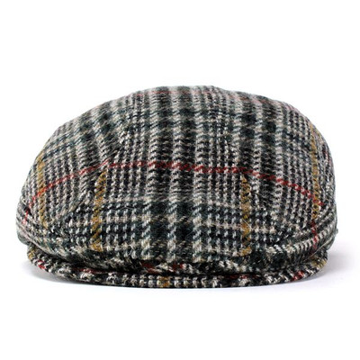 ニューヨークハット ハンチング 帽子 メンズ レディース ツイード WoolRich Plaid 1900 9017 グレー_2