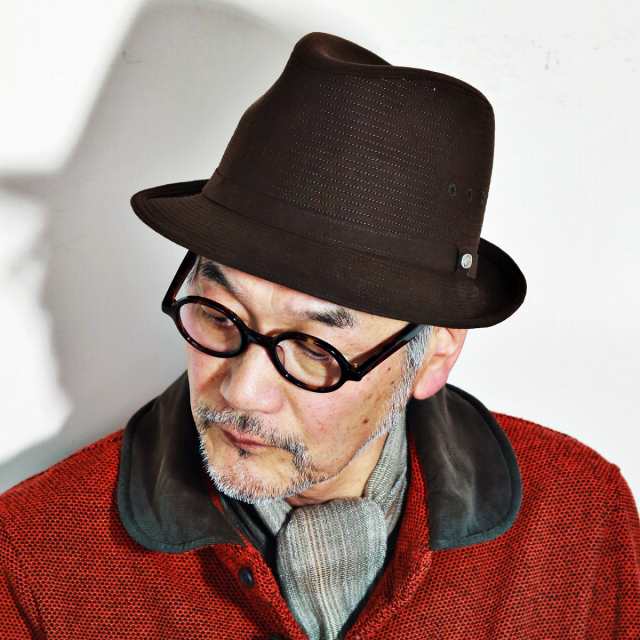 帽子 ハット スエード 中折れハット ボルサリーノ borsalino 秋冬 新作 ブラウン｜au PAY マーケット