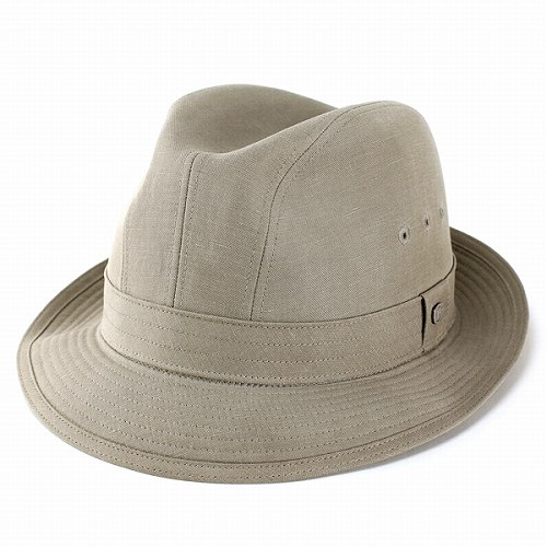 ボルサリーノ 中折れ ハット メンズ ライナー型 テンセル麻 紳士 春 夏 ベージュの通販はau Pay マーケット Elehelm帽子専門店