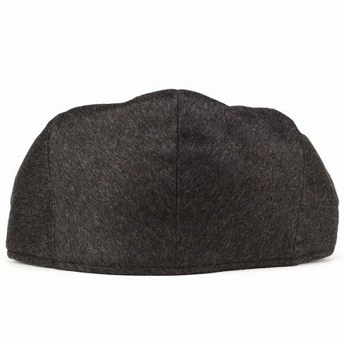 ハンチング カシミヤ メンズ 帽子 CHRISTYS' LONDON クリスティーズロンドン 高級 上質 Balmoral チャコール グレー_3