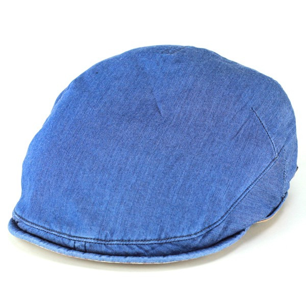 ダックス ファッション 帽子 ハンチング GIZA92 ivycap daks シンプルデザイン 青 ブルー_1