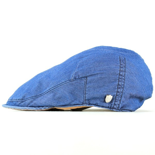 ダックス ファッション 帽子 ハンチング GIZA92 ivycap daks シンプルデザイン 青 ブルー_2