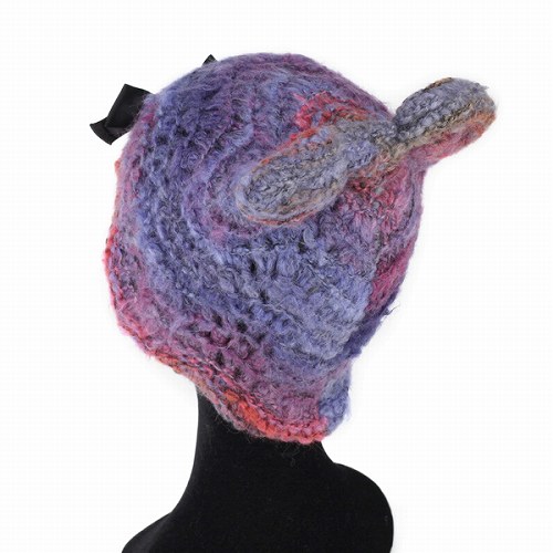 GREVI グレヴィ 秋冬 イタリア ニット レディース ニット帽 くま耳