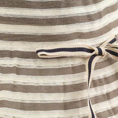 GREVI グレヴィ 春夏 カジュアル ツバ広ハット レディース ボーダー