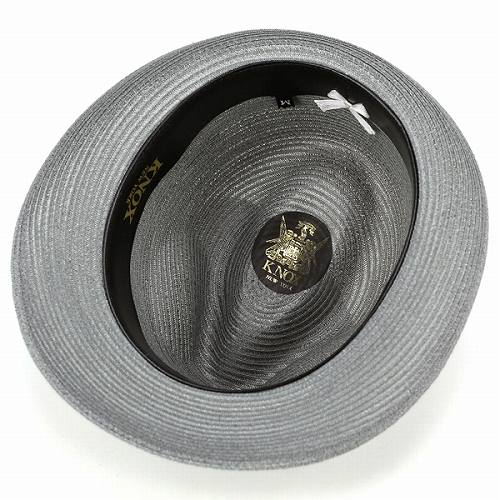 帽子 メンズ 中折れハット KNOX ノックス リネンブレード 帽子