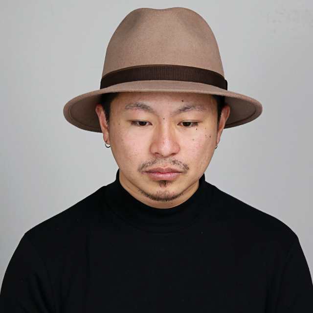 ハット 帽子 中折れ フェルト lacoste ラコステ オールダウン シンプルデザイン マニッシュ ベージュの通販はau PAY マーケット -  ELEHELM帽子専門店