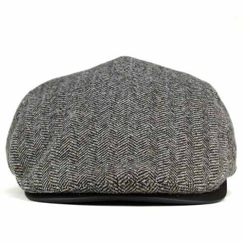 帽子 ハンチング ヘリンボーン ウール ツイード ミラショーン 秋冬帽子