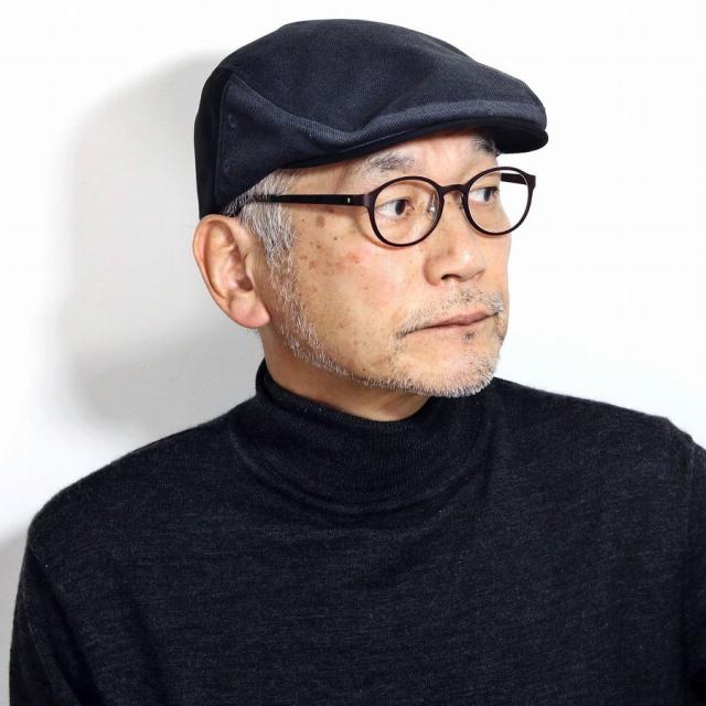 ノックス ハンチング メンズ know 帽子 バーズアイ 秋冬 アイビーキャップ サーモトロンラジポカ KNOX 紳士 ノックス バーズアイ生地 日本製 グレー メール便対応 帽子屋 通販 送料無料_8
