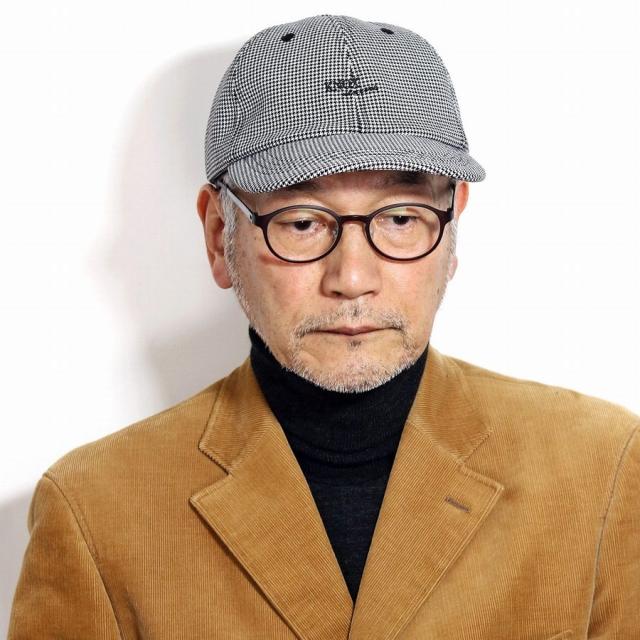 MONCLER2022/23秋冬 千鳥格子柄 ウール素材ベースボールキャップ MONCLER2022/23秋冬 千鳥格子柄 ウール素材ベースボールキャップ