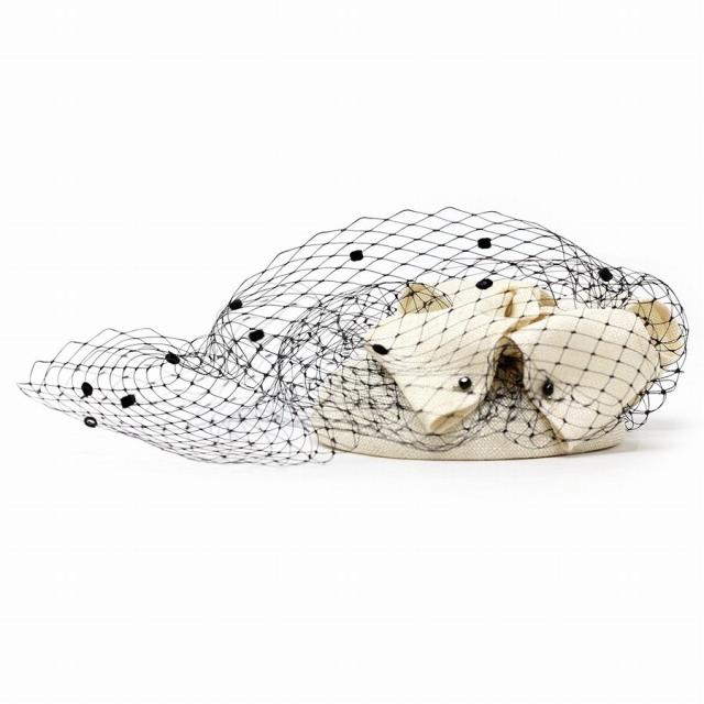 ヘッドドレス リボン チュール かわいい レディース 春夏 カクテル