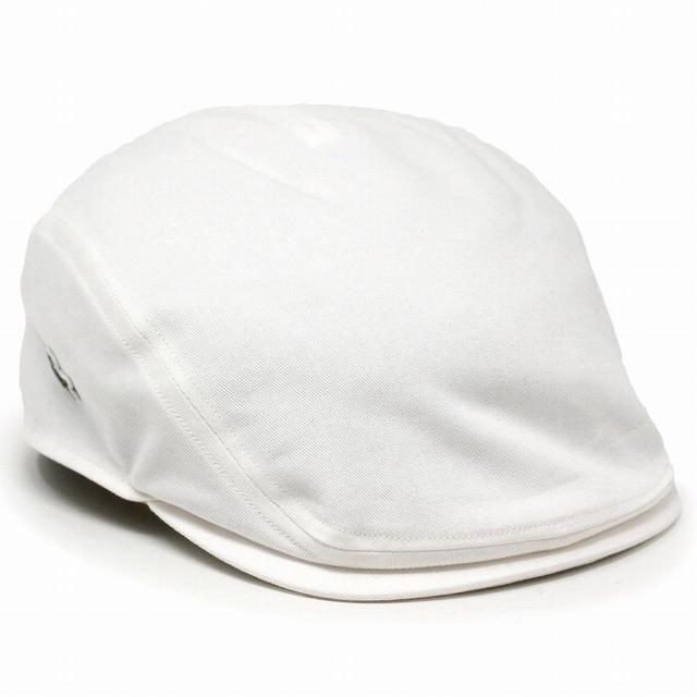 ラコステ ハンチング ブランド 日本製 メンズ 秋冬 LACOSTE 帽子 シンプル ユニセックス カツラギ 綿 春夏 シンプル 無地 紳士 ハンチング帽 手洗い可 白 ホワイト メール便送料無料 プレゼント ギフト ラッピング無料_6