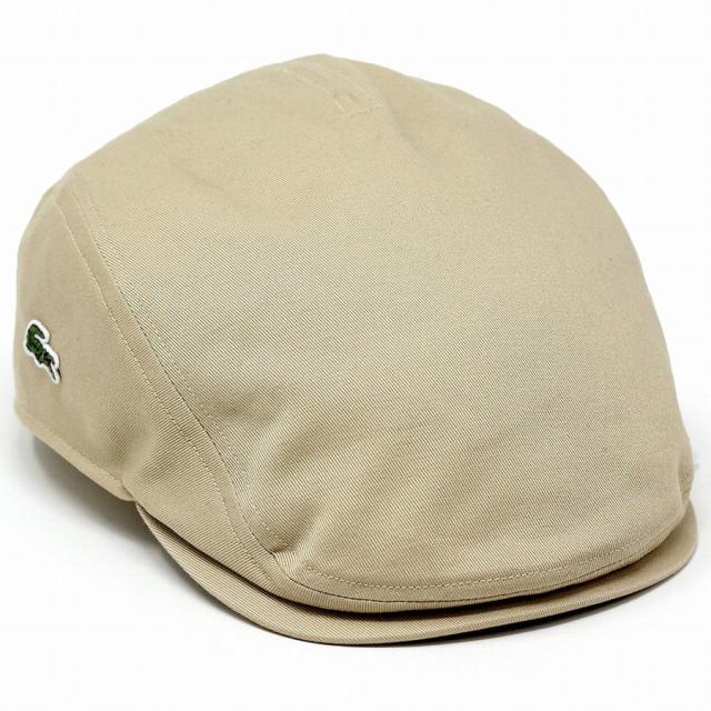 ラコステ ハンチング オールシーズン 帽子 日本製 メンズ 秋冬 LACOSTE 帽子 シンプル ユニセックス カツラギ 綿 春夏 無地 紳士 ハンチング帽 手洗い可 ベージュ メール便送料無料 プレゼント ギフト ラッピング無料_6