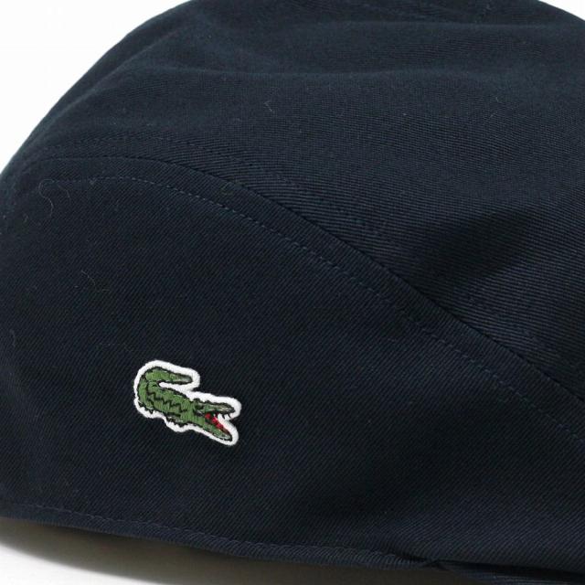ハンチング メンズ カツラギ 綿 ラコステ 帽子 日本製 オールシーズン 秋冬 LACOSTE 帽子 紺 シンプル ユニセックス 手洗い可 春夏 無地 ハンチング帽 紳士 ネイビー メール便送料無料 プレゼント ギフト ラッピング無料_4