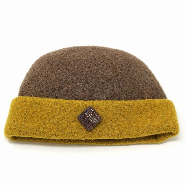 ロールキャップ ブークレー 秋冬 ニット帽 レディース put