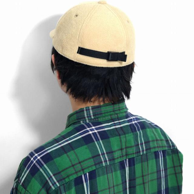 キャップ フリース メンズ ラカル 帽子 秋 冬 ワッペン フリース racal