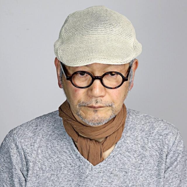ハンチング メンズ stetson ステットソン ハンチング 無地 日本製 シンプル 麻ニット STETSON サマーニットハンチング 紳士 春夏 麻 ブランドロゴプレート 父の日 ギフト プレゼント フリーサイズ 56cm〜59cm 59cm〜62cm ライトベージュ_7