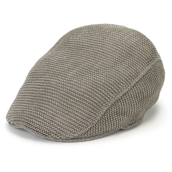 STETSON ハンチング メンズ 春夏 帽子 麻100% ステットソン 日本製 フリーサイズ 大きいサイズ ハンチング帽 無地 麻 ニット 涼しい 通気性 リネン ブランド 灰色 グレー 父の日 ギフト プレゼント 贈り物 春 夏 30代 40代 50代 60代 70代 メンズファッション_6