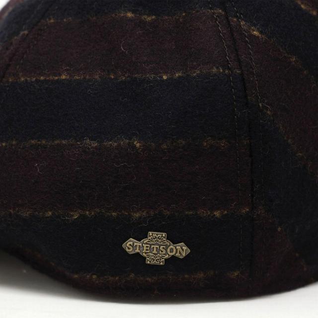ハンチング メンズ ブランド 秋冬 STETSON アメリカ ストライプ柄 紳士帽子 ステットソン アイビーキャップ 帽子 ハンチング帽子 暖かい帽子 40代 50代 60代 ファッション シニア コーデ 小物 秋 冬 stetson 帽子通販 ギフト プレゼント_4