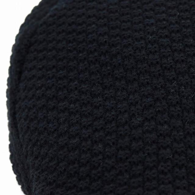 STETSON (ステットソン) ハンチング メンズ 大きいサイズ ウール混 ニット 手洗い可 日本製 秋冬 ニットハンチング 黒 ブラック 日本製 ハンチング 秋 冬 男性 紳士 送料無料 ラッピング無料_4
