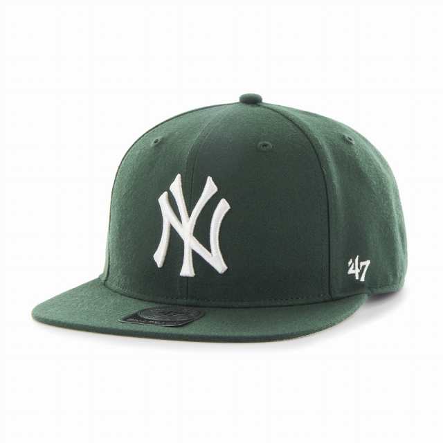 47brand スナップバックキャップ ヤンキース Sure Shot '47 CAPTAIN Dark Green フォーティーセブン ブランド キャップ ダークグリーン  [ ニューヨーク・ヤンキース ] ［ baseball cap ］10代 20代 30代 40代 誕生日 プレゼント ラッピング無料の通販は 5,005円