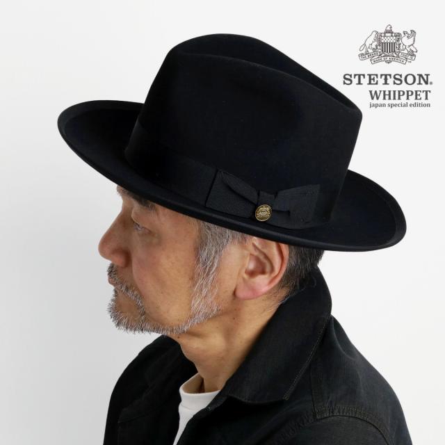 フェルトハット メンズ 秋冬 ステットソン 中折れ ハット ヴィンテージ ウィペット STETSON WHIPPET