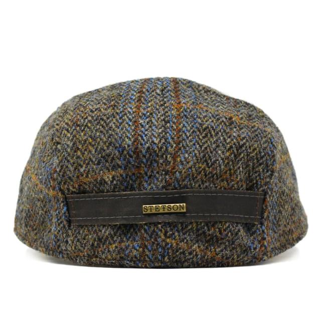 キャップ ブランド STETSON 秋 冬 ハリスツイード 生地ブランド