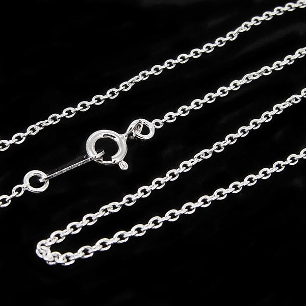 シルバー925 アズキチェーン 1.3mm幅 50cm 小豆 ネックレス 鎖 Silver925_1