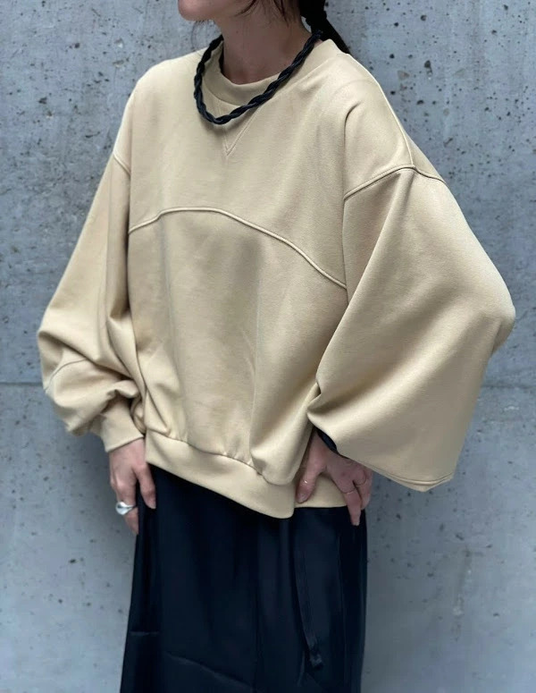 【即納】AGAWD アガウド　切替スウェット 2401-661433【AW】【2024秋冬】【2024AW】【入荷】