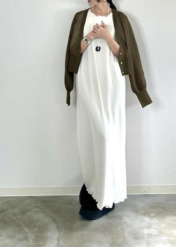 即納】AgAwd アガウド Mellow Cut Rib Dress メローカットリブドレス