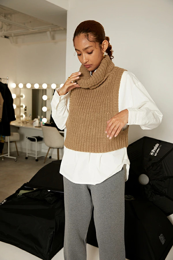 cavezarosso 2way ソフトニットカーディガン 2025秋冬 9/11 19