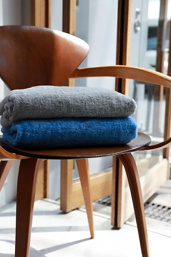 即納】CAVEZA ROSSO カベサロッソ ランタンスリーブシャギーニット