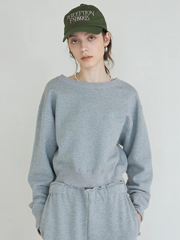 【即納】CREDONA クレドナ【THE C】COMPACT SWEATSHIRTS コンパクトスウェットシャツ 1424512037【AW】【2024秋冬】【2024AW】【入荷】
