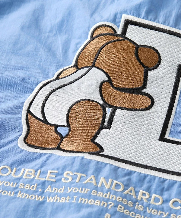 【新品】ダブスタBall&Chain/D logo bearショッピングバッグL DOUBLE STANDARD CLOTHING ショルダーバッグ バッグ Ball＆Chain