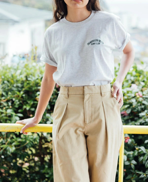 【即納】GLASSY SEA グラッシーシー ZAIMOKUZA SURF CLUB TEE Tシャツ GS23S-003【2023】【SS】【2023春夏】【2023SS】【入荷】