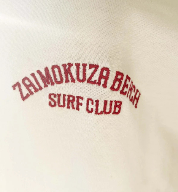 【即納】GLASSY SEA グラッシーシー ZAIMOKUZA SURF CLUB TEE Tシャツ GS23S-003【2023】【SS】【2023春夏】【2023SS】【入荷】