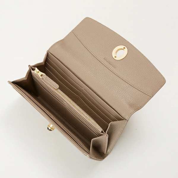 即納】HASHIBAMI ハシバミ Gem Stone Long Wallet 【天然石
