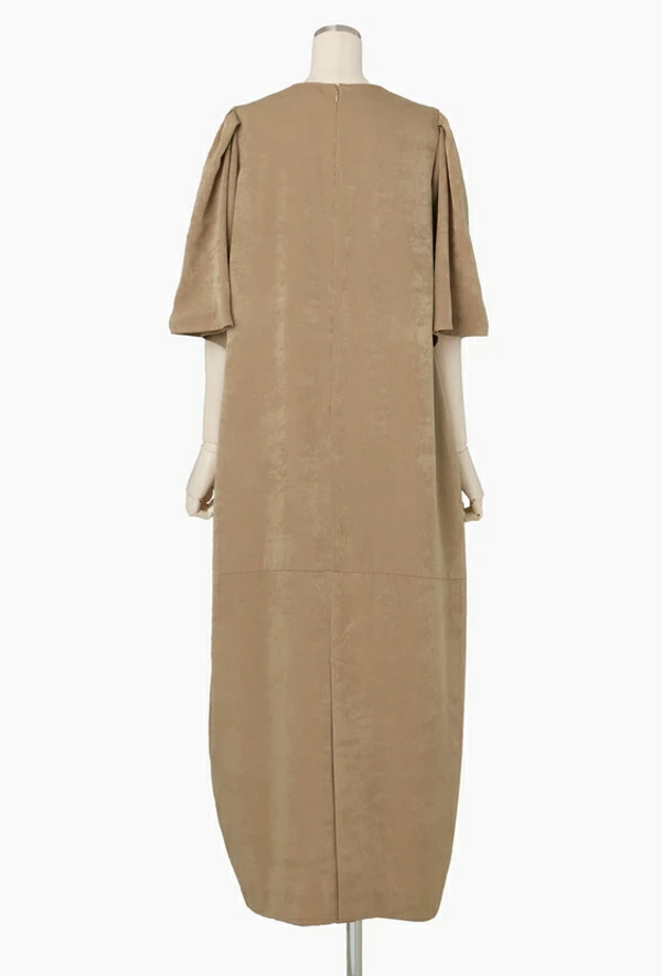 即納】Hella ヘラ VINTAGE SATIN COCOON DRESS ヴィンテージサテン 