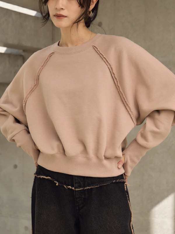 【即納】Hella ヘラ RAGLAN SWEAT ラグランスウェット h243-11【2024】【AW】【2024秋冬】【2024AW】【入荷】