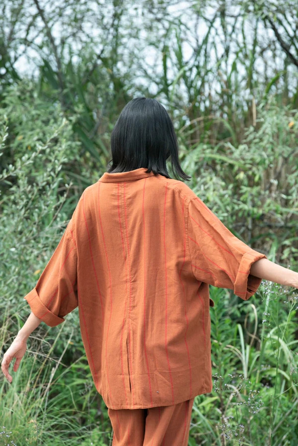 即納】KiiRA キーラ Stripe jacket ストライプジャケット ki-4417