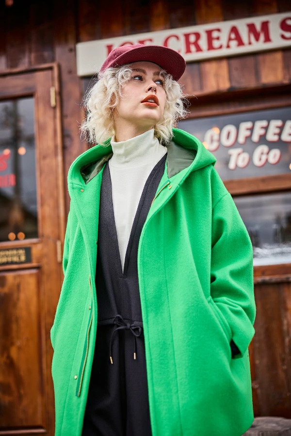 【SALE】【セール】【30％OFF】【即納】LE MELANGE ル メランジュ ルメランジェ　 PECOLAMB MOSSA コート 8353902【2023】【AW】【2023秋冬】【2023AW】【入荷】 SALE】【セール】【30％OFF】【即納】LE MELANGE ル メランジュ ル