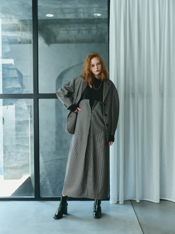 即納】Muel Chic ミュエルシック Carol jumper dress キャロル