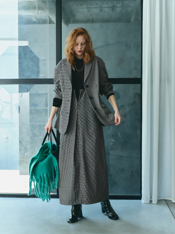 即納】Muel Chic ミュエルシック Carol jumper dress キャロル