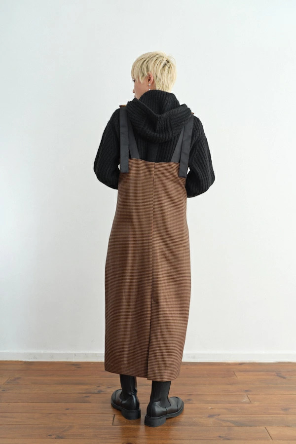 即納】Muel Chic ミュエルシック Carol jumper dress キャロル