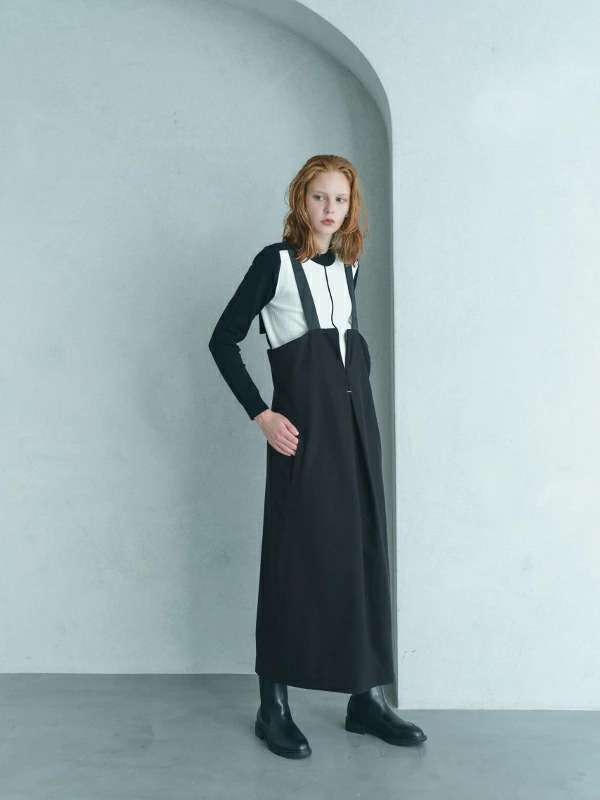 【即納】Muel Chic ミュエルシック Carol jumper dress キャロルキャンパードレス ワンピース 263750057【2023】【AW】【2023秋冬】【2023AW】【入荷】 即納】Muel Chic ミュエルシック Carol jumper dress キャロル