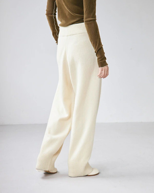 todayful 2021aw Softwool Wide Pants???? - siyomamall.tj