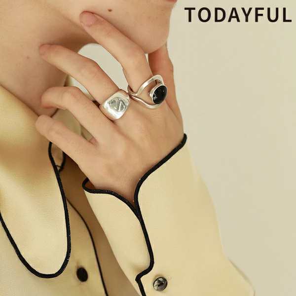 【即納】TODAYFUL トゥデイフル LIFEs ライフズ　Circle Stone Ring サークルストーンリング 12110903【2023】【SS】【2023春夏】【2023S