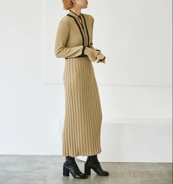 todayful blade piping knitdress ピックアップ特集 51.0%OFF ...