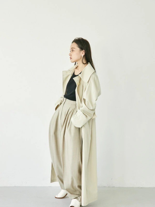 即納】TODAYFUL トゥデイフル LIFEs ライフズ Tuck Over Trenchcoat タックオーバートレンチコート 12210005  吉田怜香 【2022】【SSの通販はau PAY マーケット - BLUE LOTUS